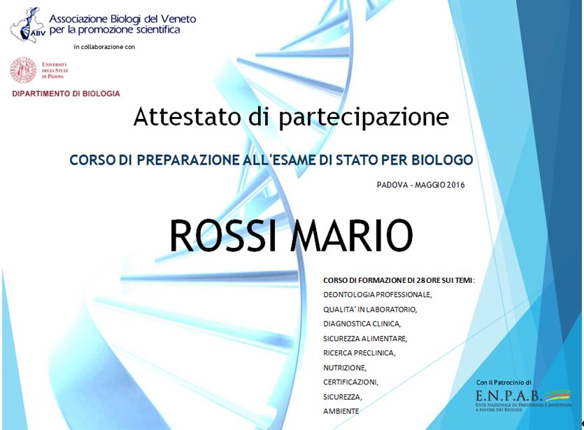 Corso preparazione esami di stato